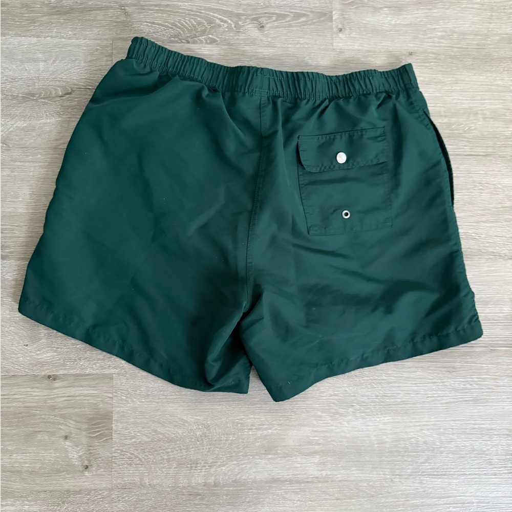 Dark Green Swim Trunks - Picture 5 of 8